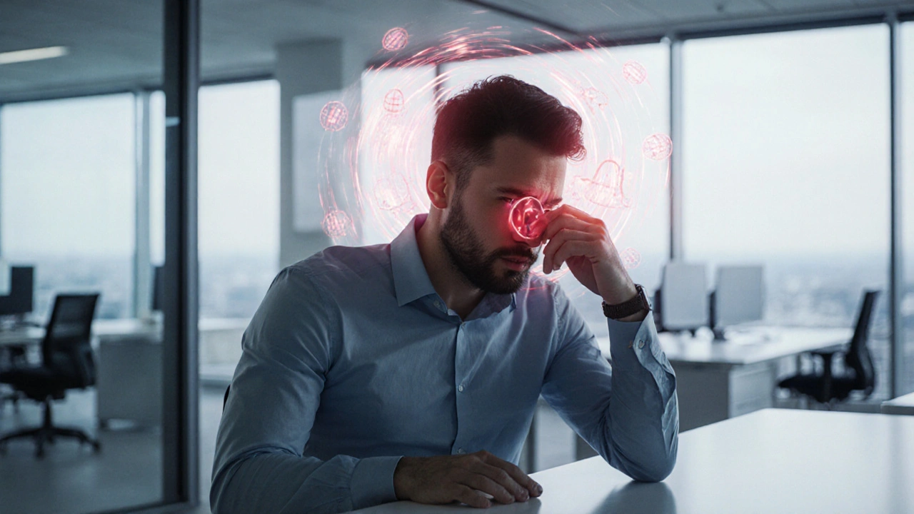 Stress and Blocked Nose: Why Red Watery Eyes Get Worse