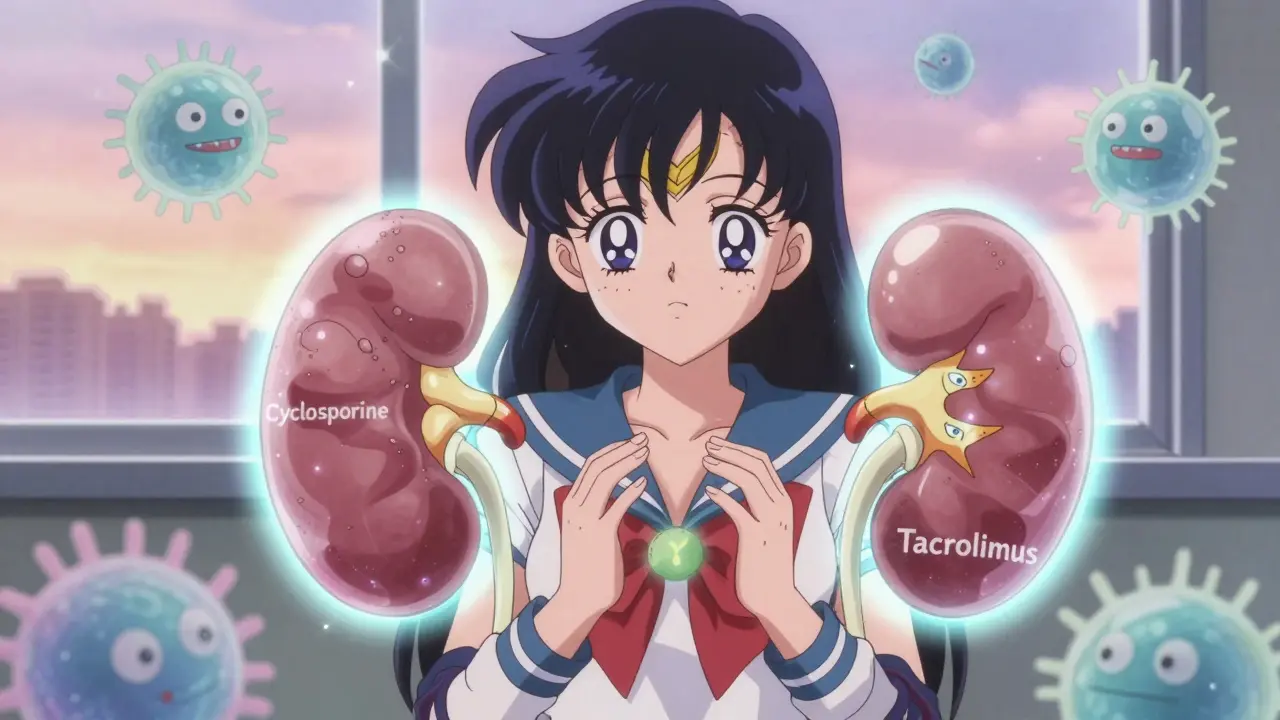 Calcineurin Inhibitors Side Effects: Cyclosporine vs Tacrolimus